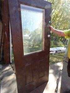 Door Slab w Shade Inside