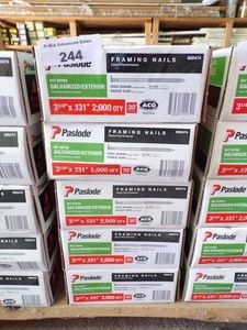 5 Box Paslode GalvExterior Framing Nails 3-14x131