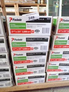 5 Box Paslode GalvExterior Framing Nails 3-14x131
