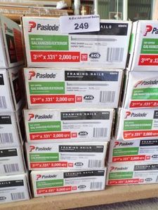 5 Box Paslode GalvExterior Framing Nails 3-14x131