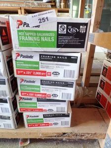 5 Box Paslode GalvExterior Framing Nails 3-14x131