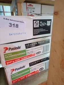 3 Box Galv. Framing nails 2-38 x113