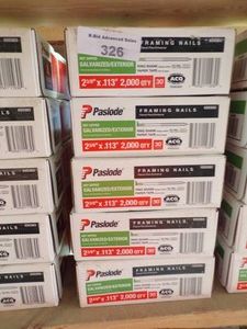 Paslode Framing Nails 2-38x113 (5 Boxes)
