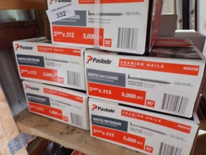 Paslode Interior Framing Nails 2-38x113 (5 Boxes)