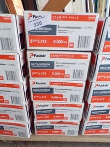 Paslode Interior Framing Nails 2-38x113 (5 Boxes)