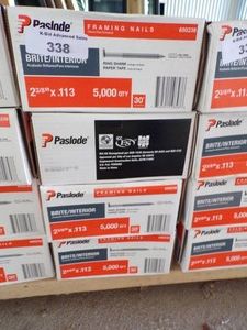 Paslode Interior Framing Nails 2-38x113 (5 Boxes)