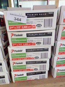 Paslode Framing Nails 2-38x113 (5 Boxes)