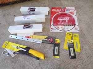 Diablo Blade, Cloth Line Hangers and More