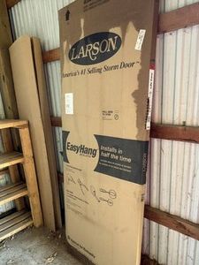 Larson Storm Door- white- 30x80-81