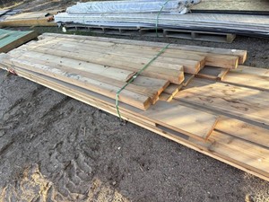 Bundle of Assorted Lumber Brown Treated