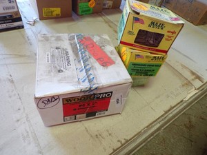 Wood Pro Drywall Screws 6x2 - BOX and 3 Boxes of 2-12 Siding Nails