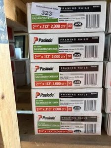 Paslode Framing Nails 2-38x113 (5 Boxes)