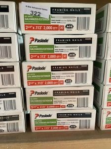 Paslode Framing Nails 2-38x113 (5 Boxes)