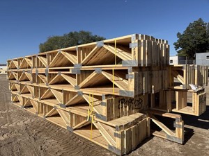 Rectangle Trusses - Very Large House - SEE PICTURES