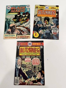 DC Blitzkrieg #1 & #2 and Black Magic #3 Comics (Lot of 3)