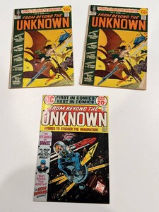 Vintage DC From Beyond the Unknown Comics Nos. 12 & 18 (Lot of 3)