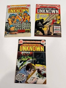 Vintage DC From Beyond the Unknown Comics Nos. 22-24 (Lot of 3)