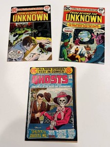 Vintage DC Comics From Beyond the Unknown & Ghosts (Lot of 3)