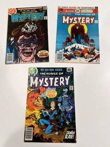 DC Comics House of Mystery Issues 243, 262 & 266 (Lot of 3)