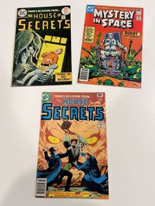 Vintage DC Comics House of Secrets & Mystery in Space (Lot of 3)