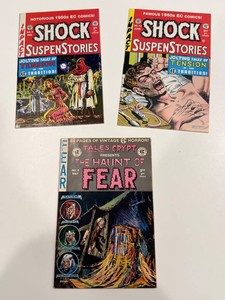 EC Comics Shock Suspense Stories & Haunt of Fear (Lot of 3)