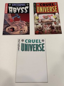 EC Comics Epitaphs, Cruel Universe & All New Anthology Comics (Lot of 3)