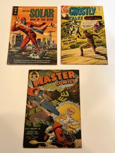 Vintage Solar, Ghostly Tales & Master Comics Mixed Lot