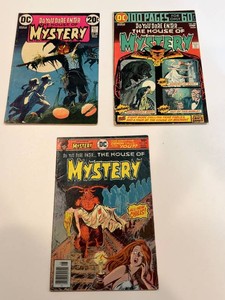 Vintage DC House of Mystery Comics #206, #226 & #244 (Lot of 3)