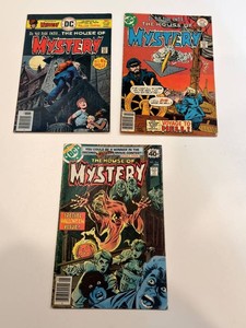 DC House of Mystery Comic Books #242, #250 & #264 (Lot of 3)
