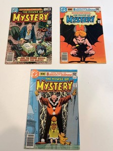 DC House of Mystery Comics Nos. 283-285 (Lot of 3)