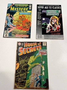 DC House of Mystery, House of Secrets Comics (Lot of 3)
