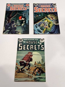Vintage DC House of Secrets Comic Books Nos. 102, 110 & 113 (Lot of 3)