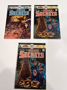 DC House of Secrets Comic Books #134 & #139 (Lot of 3)