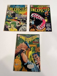 Vintage DC Tales of the Unexpected Comics #85 & #104 (Lot of 3)