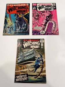 DC the Witching Hour Horror Comics Issues 2, 4 & 12 (Lot of 3)
