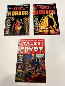 EC Comics Horror Reprint Set - Vault of Horror & Tales From the Crypt (Lot of 3)