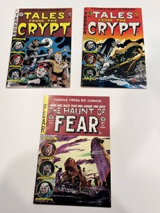 EC Horror Comics & Overstreet Price Guide Mixed Lot (3 Items)