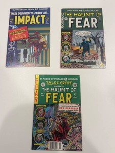 EC Comics Impact & the Haunt of Fear (Lot of 3)