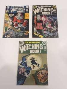 Vintage DC the Witching Hour Comic Books (Lot of 3)