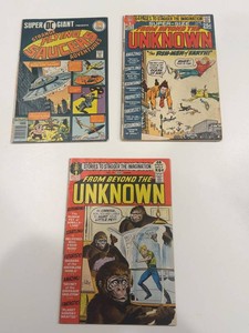 Vintage DC Comics Sci-Fi Comic Books - 3 Issues