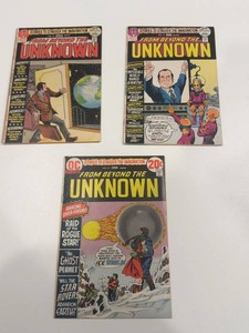 Vintage DC From Beyond the Unknown Comics #15, #17 & #21 (Lot of 3)