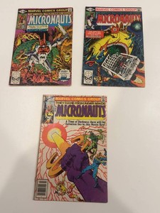 Marvel Comics the Micronauts #29-31 (Lot of 3)