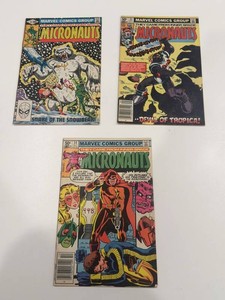 Marvel the Micronauts #32-34 Comics (Lot of 3)