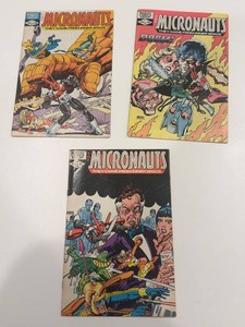 Marvel the Micronauts Comic Books Issues #40-42 (Lot of 3)