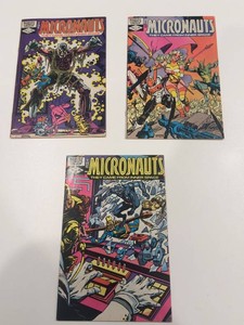 Marvel the Micronauts Comic Books #43 & #44 (Lot of 3)