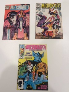 Marvel Comics the Micronauts Issues #20, #51 & #52 (Lot of 3)
