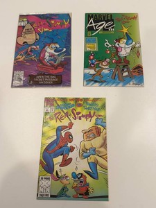 Marvel Ren & Stimpy Show Comic Book Assortment (Lot of 3)