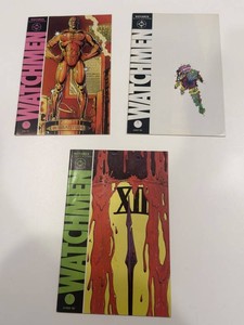 DC Watchmen Comic Books Issues #8, #11 & #12 (Lot of 3)