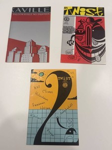 Kitchen Sink Comix Palookaville & Twist Comic Assortment (Lot of 3)