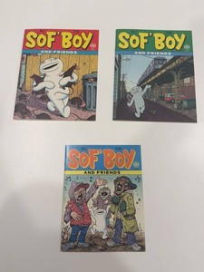 Soft Boy and Friends Comic Books Nos. 1-3 (Lot of 3)